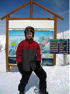 Lukas Skiing