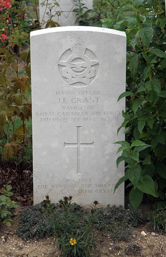 grant headstone image from war graves