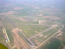 vie of Long marston Airfield