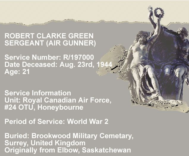 Last Post Robert Clarke Green