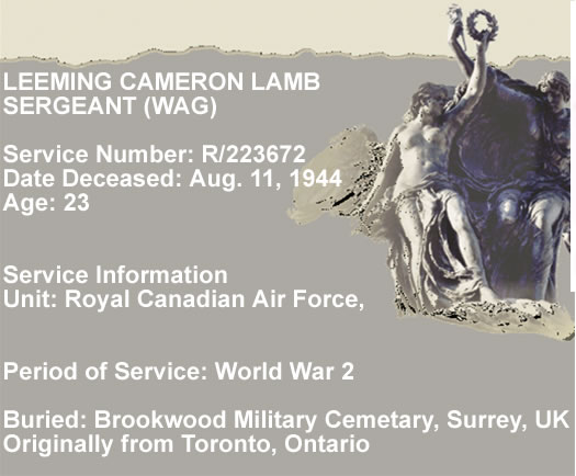 Last Post Leeming Cameron Lamb