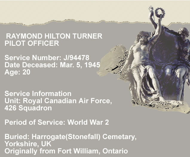 Last Post Raymond Hilton Turner
