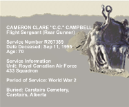 last post for Cameron Clare Campbell